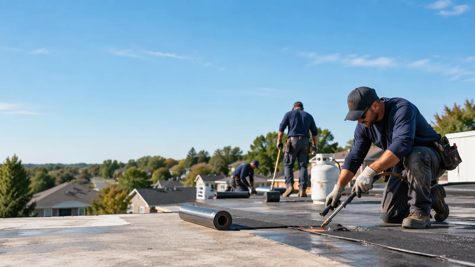 Flat Roof Leak Repair providers in Sterling, ND